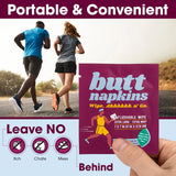 Butt Napkins - Biodegradable Flushable Wipes