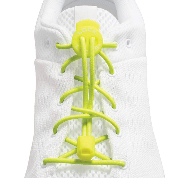 Lock Laces - neon yellow