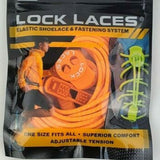 Lock Laces - orange - packet