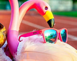 Goodr Sunglasses - Flamingos On a Booze Cruise