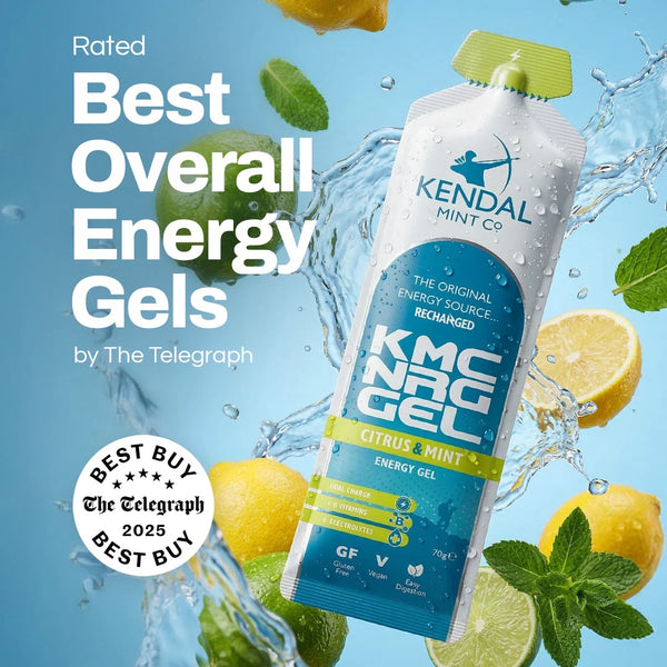 KMC NRG GEL - Citrus &amp; Mint Flavour Energy Gels