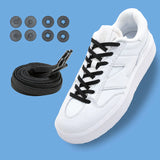 Lock Laces Flat Laces - Black