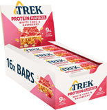 TREK White Chocolate & Raspberry Protein Flapjacks