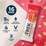 TREK White Chocolate & Raspberry Protein Flapjacks