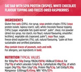 TREK White Chocolate & Raspberry Protein Flapjacks