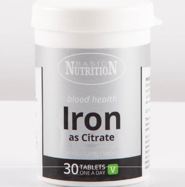 Basic Nutrition Iron Tablets for blood health