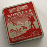 Romney's Kendal Mint Cake pocket tin - brown