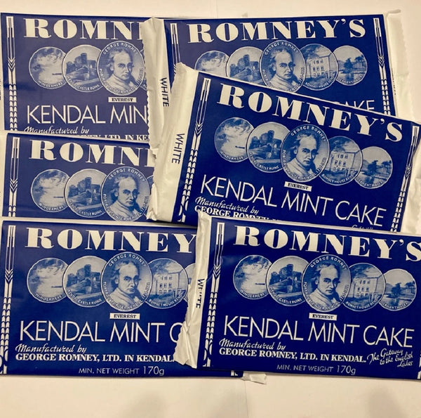 Romney's Kendal Mint Cake - White - 170g - 6-pack