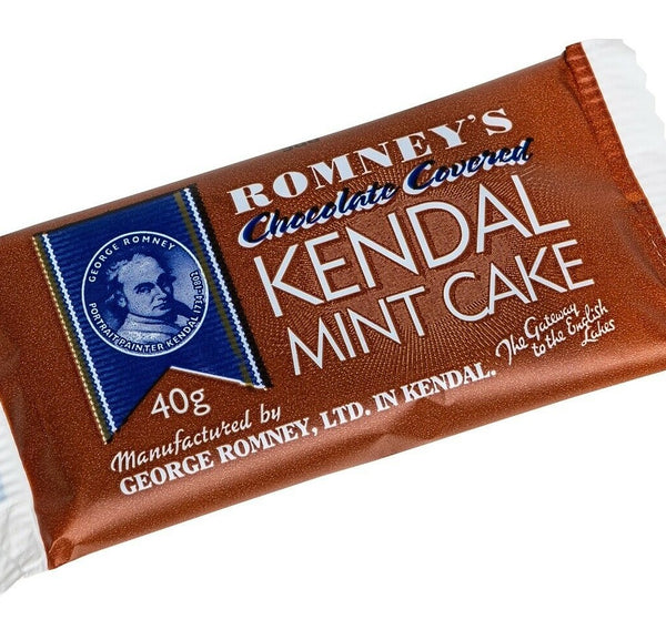 Romney's Chocolate-Covered Kendal Mint Cake - 40g bar